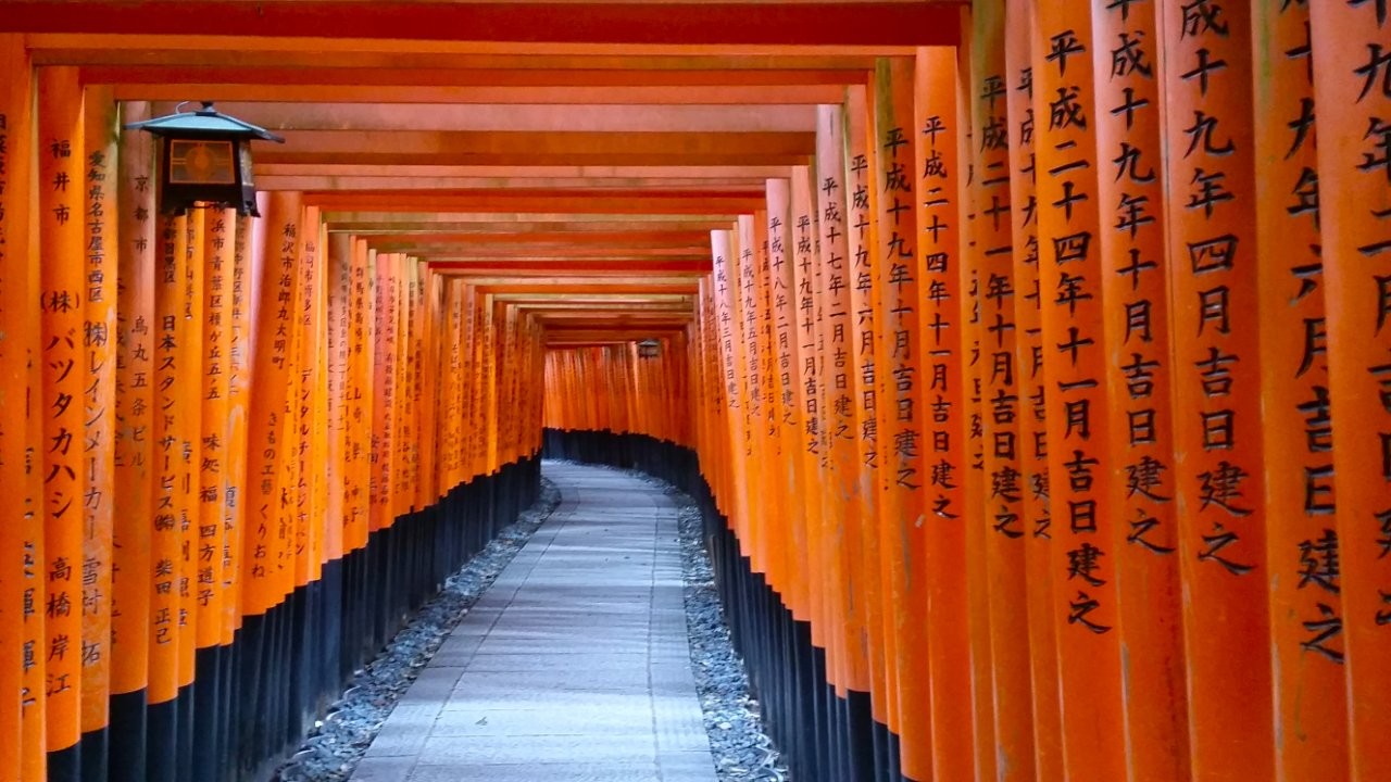 Japan red tori